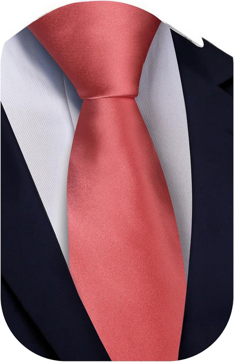 Ailisus Store Boys Tie Solid Color Silk Satin Pre-tied Kids Necktie for Age 8-12 Adjustable Formal Wedding School Graduation - Image 1